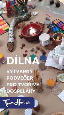 Výtvarné podvečery pro tvořivé DOSPĚLÁKY