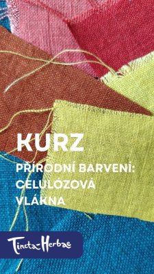 K_KURZ PŘÍRODNÍ BARVENÍ: Celulózová vlákna 23. - 25. 4. 2027 VSETÍN