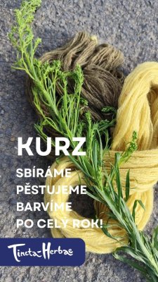 I_KURZ Sbíráme, pěstujeme, barvíme s barvířskými rostlinami po celý rok! 20. - 21. 3. 2027 VSETÍN