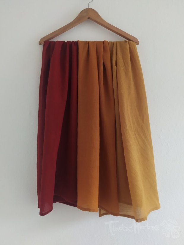 ŠÁTEK Mořena+Rýt, celobarevný, 100% Merino - Velikost: 150x50 cm, Sytost odstínu: tmavý