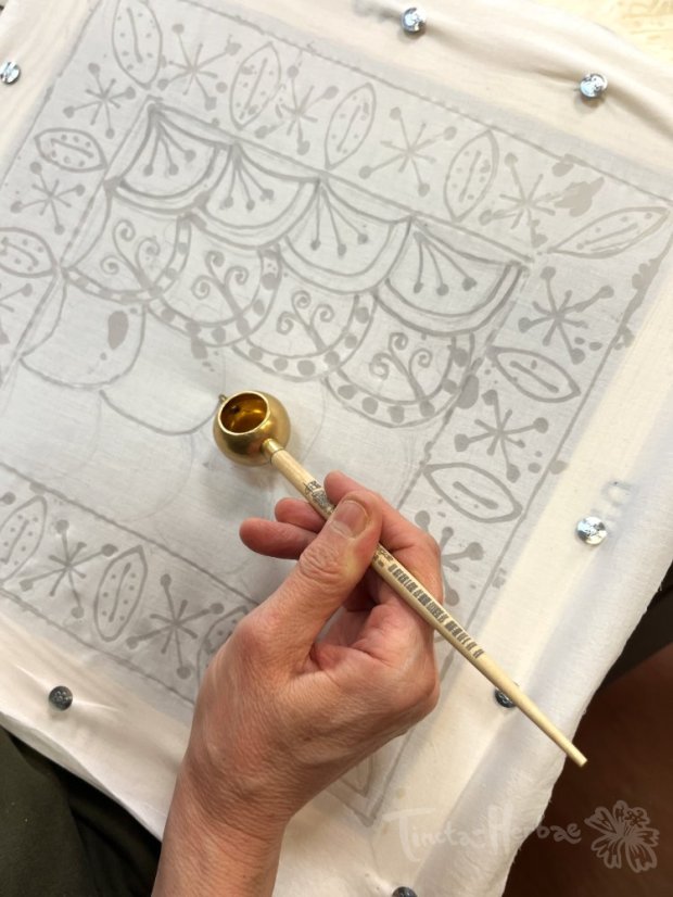KURZ VOSKOVÝ BATIK: Přírodou barvený + INDIGO Vsetín 16. -17. 8. 2025 Vsetín