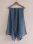ŠÁTEK Indigo, celobarevný, 100% Merino - Velikost: 220x80 cm, Sytost odstínu: střední