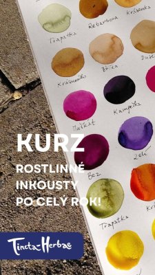 E_KURZ ROSTLINNÉ INKOUSTY:  Po celý rok! 9. 1. 2027 VSETÍN