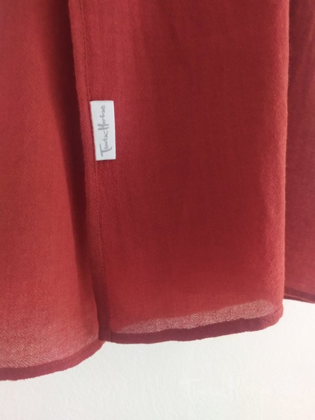 ŠÁTEK Mořena, celobarevný, 100% Merino - Velikost: 220x80 cm, Sytost odstínu: světlý