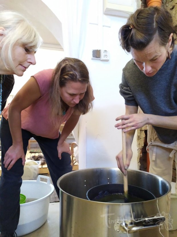 KURZ PŘÍRODNÍ BARVENÍ: Vlna a indigo