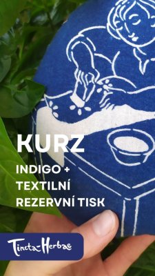 G_KURZ Indigo + Textilní rezervní tisk 6. - 7. 2. 2027 VSETÍN
