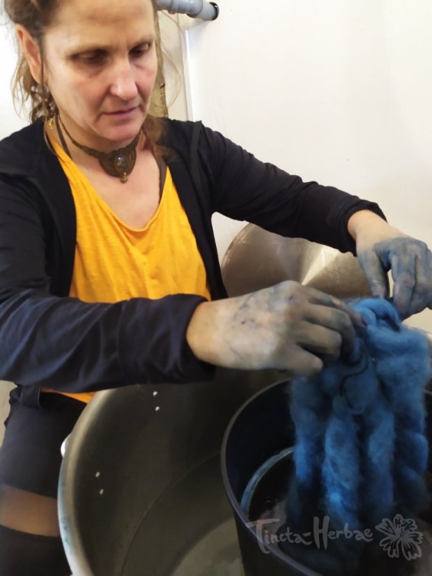 KURZ PŘÍRODNÍ BARVENÍ: Vlna a indigo