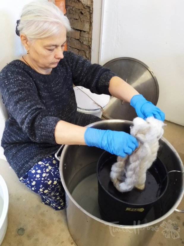 KURZ PŘÍRODNÍ BARVENÍ: Vlna a indigo