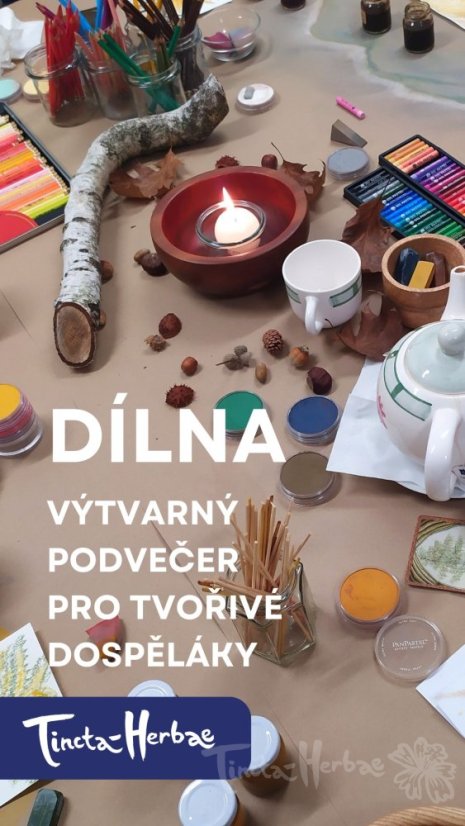 Výtvarné podvečery pro tvořivé DOSPĚLÁKY
