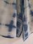 ŠÁTEK Shibori Indigo1, 100% Merino - Velikost: 150x50 cm, Sytost odstínu: světlý