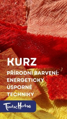 F_KURZ PŘÍRODNÍ BARVENÍ: Energeticky úsporné techniky 23. - 24. 1. 2027 VSETÍN